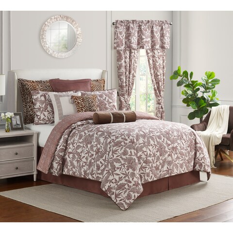 Vianos 4-piece Floral Comforter Set