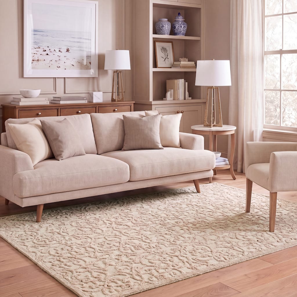 SAFAVIEH Handmade Trace Racheal Modern Wool Rug