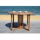 preview thumbnail 1 of 7, SAFAVIEH Wales Round 47.24-Inch Dia Dining Table - 47.3"x47.3"x29.5" - 47.3" W x 47.3" D x 29.5" H Natural