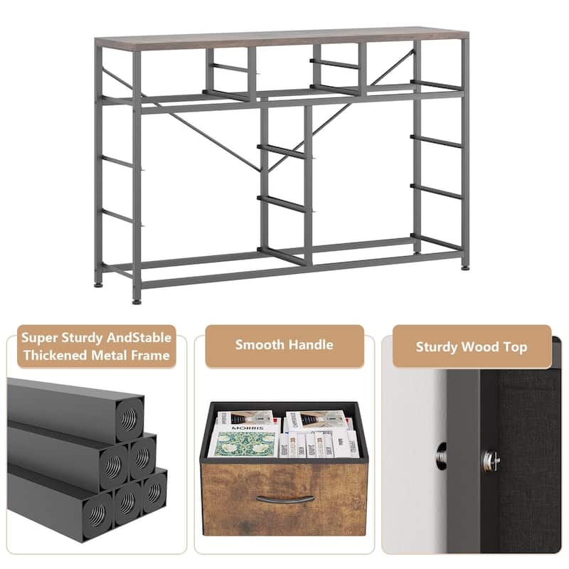 Wide 10 Drawer Dresser for Bedroom