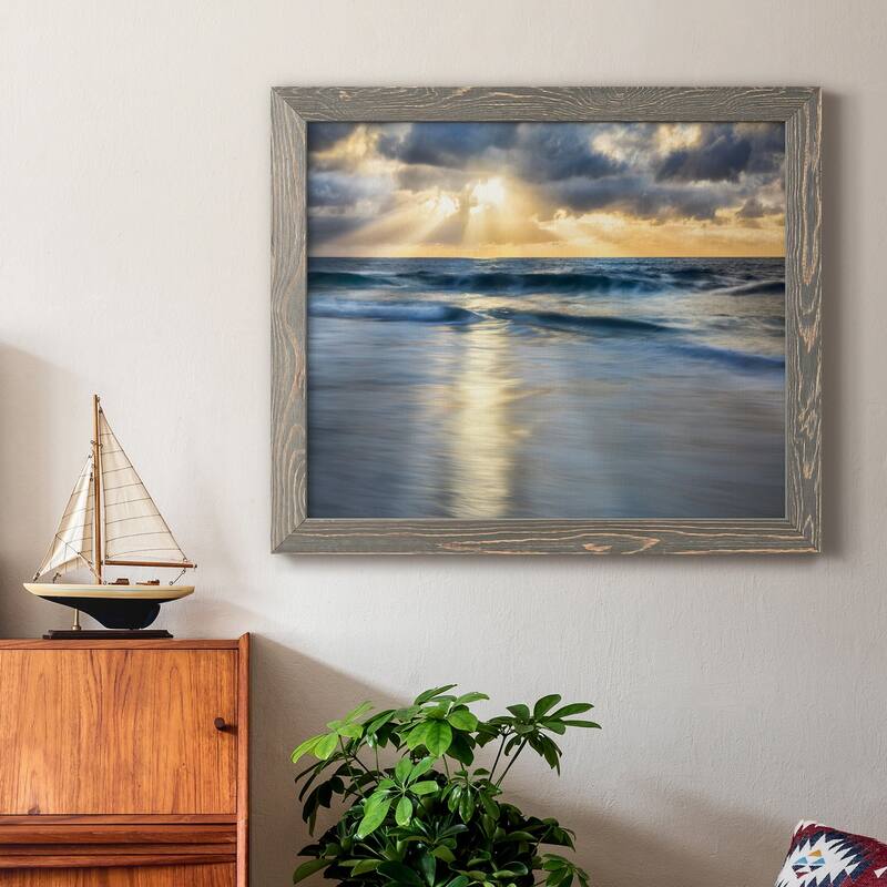 Cloudscape Shore-Premium Framed Canvas - Ready to Hang