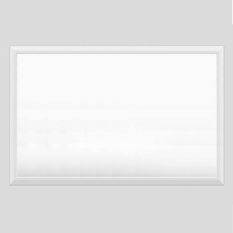 KIOTEE Full size Metal Bathroom Mirror with 5-Year Warranty