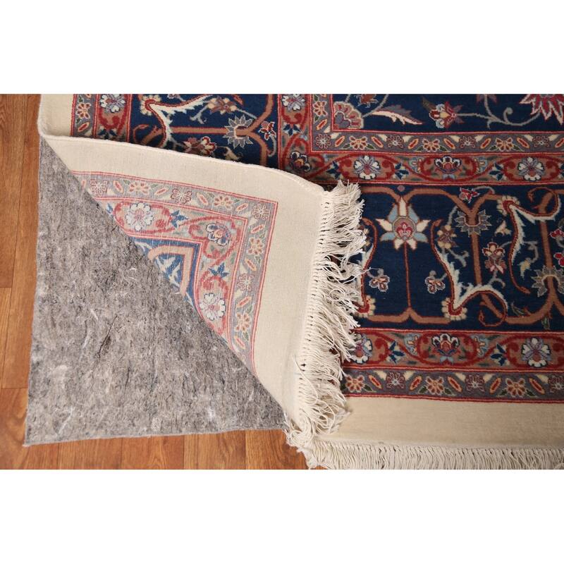 Vegetable Dye Aubusson Chinese Area Rug Beige Hand-Knotted Wool Carpet - 9'1"x 12'3"