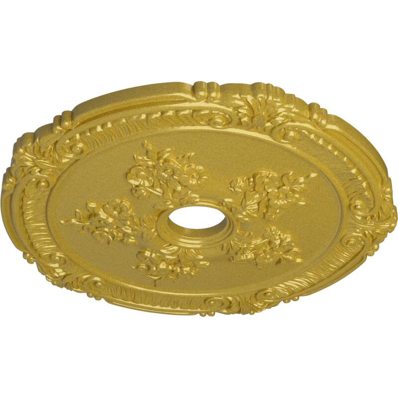 26"OD x 3 3/4"ID x 1 1/2"P Attica with Rose Ceiling Medallion