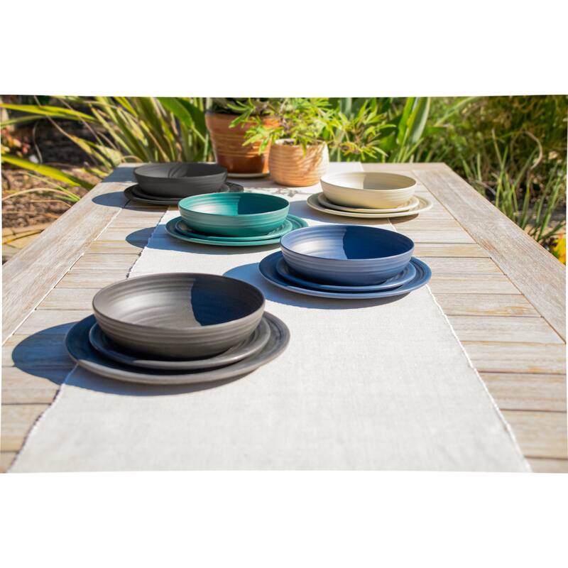 Abode Homewares Planta Artisan Low Bowl - 8" - Set of 6