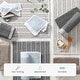preview thumbnail 10 of 25, Martex Restore Cotton Bath Rug Soft Absorbent Quick-Dry Stripe