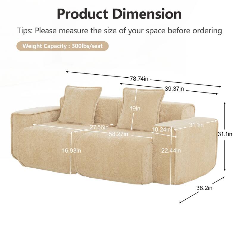 Modular Sofa for Living Room