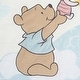 preview thumbnail 8 of 8, Bedtime Originals Disney Baby Starlight Pooh 3-Piece Blue Nursery Crib Bedding Set