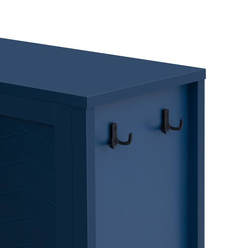 Modern 55.1" Storage Sideboard with 4-Doors, Multi Functional Buffet Table with Open Shelf and Adjustable Shelves