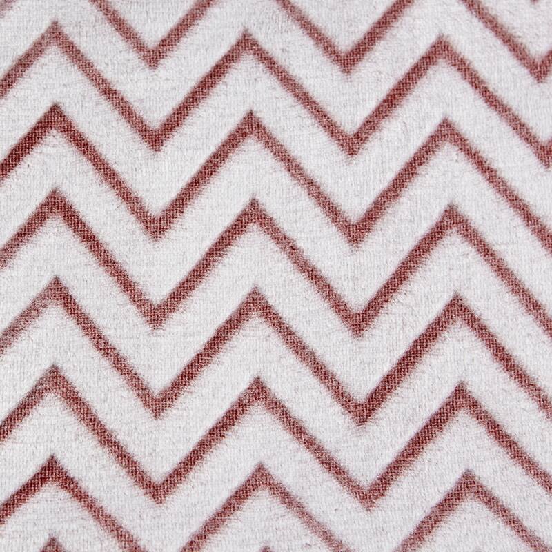 DII Gray Chevron Plush Throw