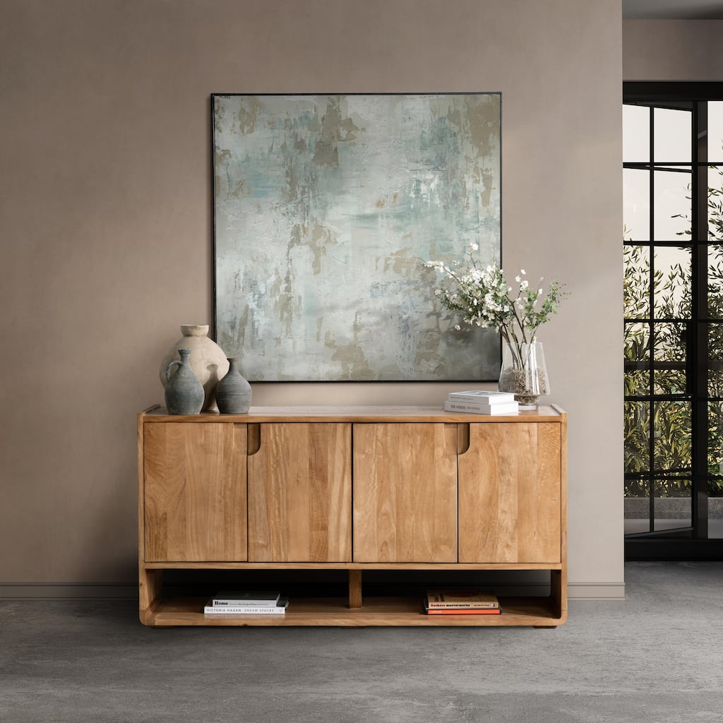 Classic Home Laguna Mango Wood Sideboard Buffet