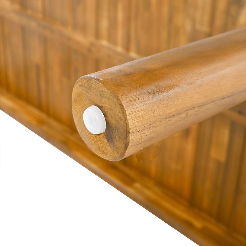 Christopher Knight Home- Lucas Acacia Wood Outdoor 7-Piece Dining Set