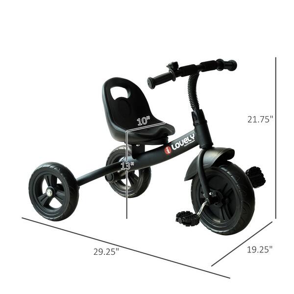 Ergonomic Toddler Trike with All Terrain Wheels and Quick Storage Be Used for Backyard Play and Birthday Present