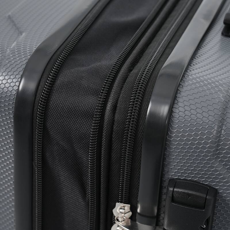 20" ABS Hardshell Carry on Luggage, Durable Expandable Travel Suitcase with Spinner Wheels and TSA Lock, for Both Men and Women