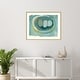 preview thumbnail 9 of 7, Amanti Art Blue Nest I by Lindsey Newman Wood Framed Wall Art Print - Svelte Polished Gold