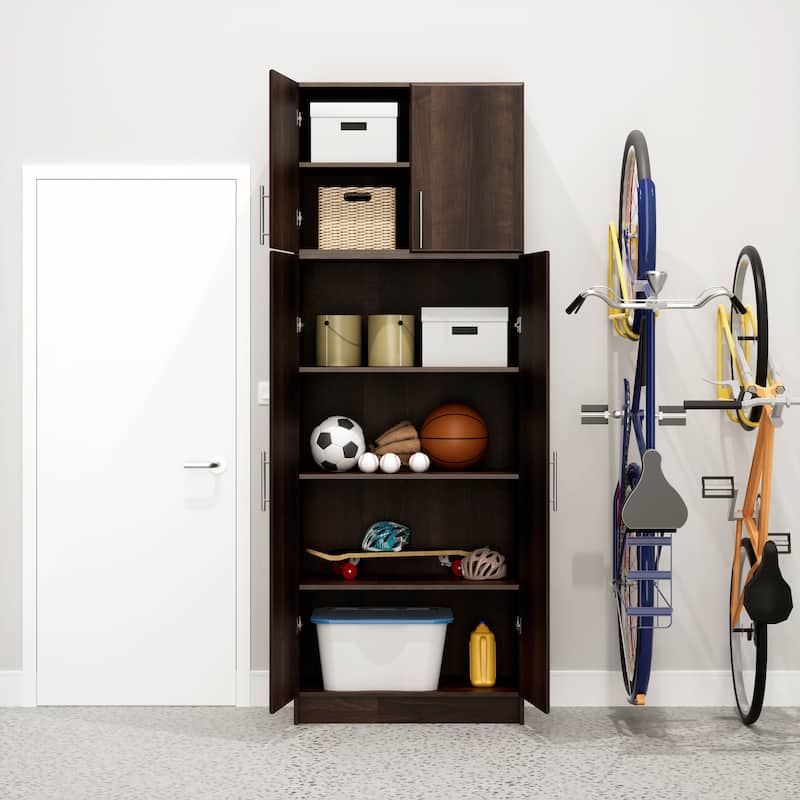 Prepac 'Winslow Elite' 32-inch Brown Storage Cabinet - 32 Inch - 32 Inch