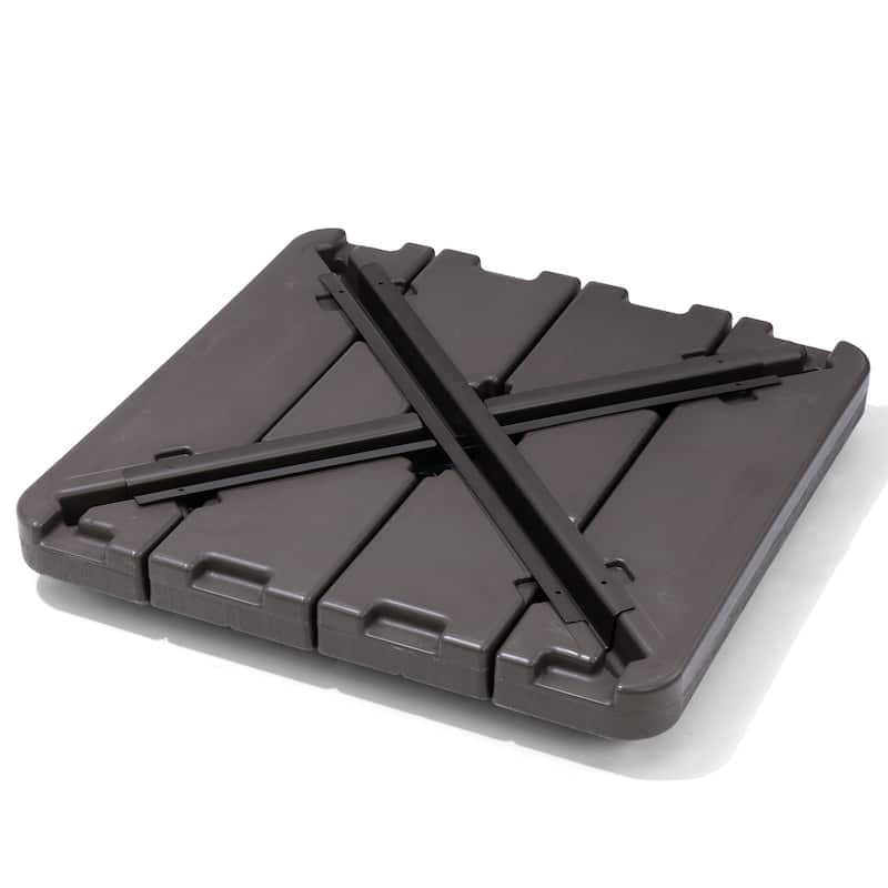 Pellebant Outdoor Patio 4 Piece Premium Offset Umbrella Base