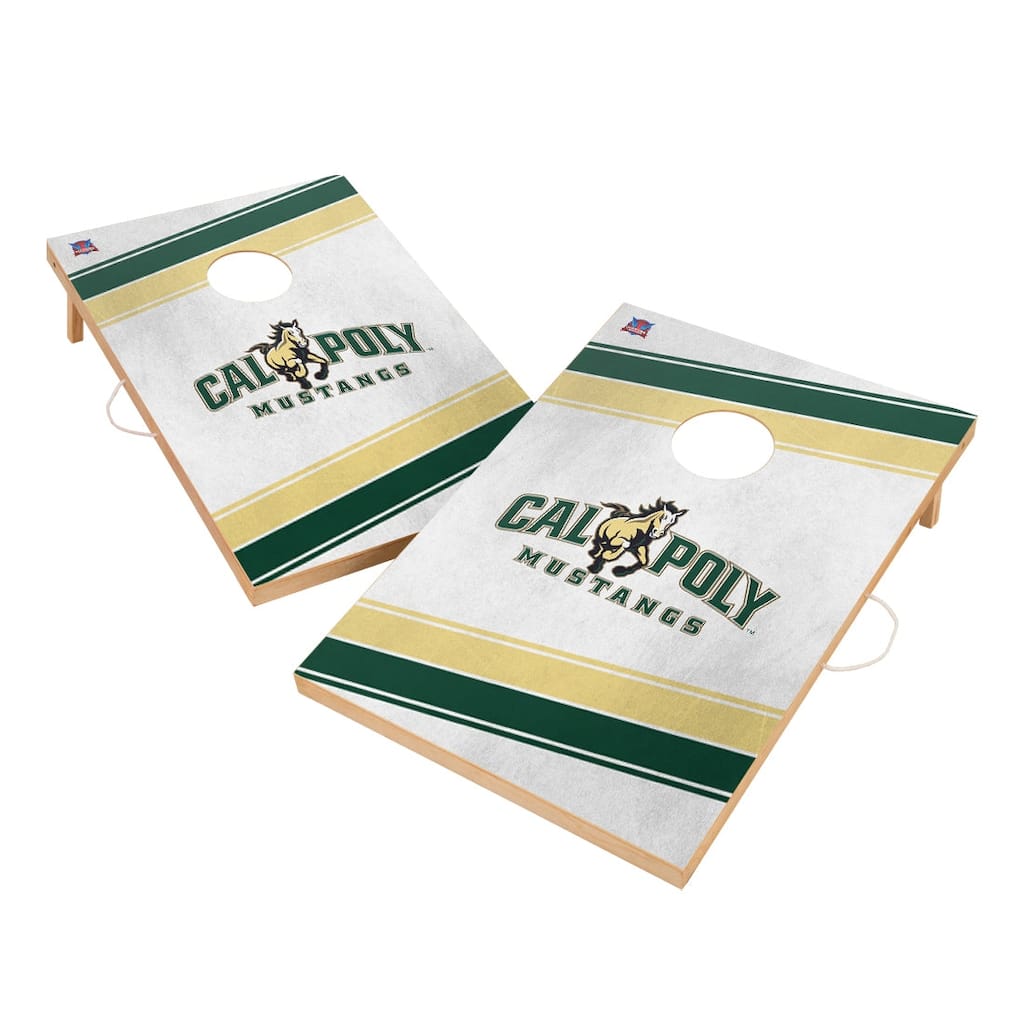 Cal Poly Mustangs Regulation 2x4 Cornhole Set