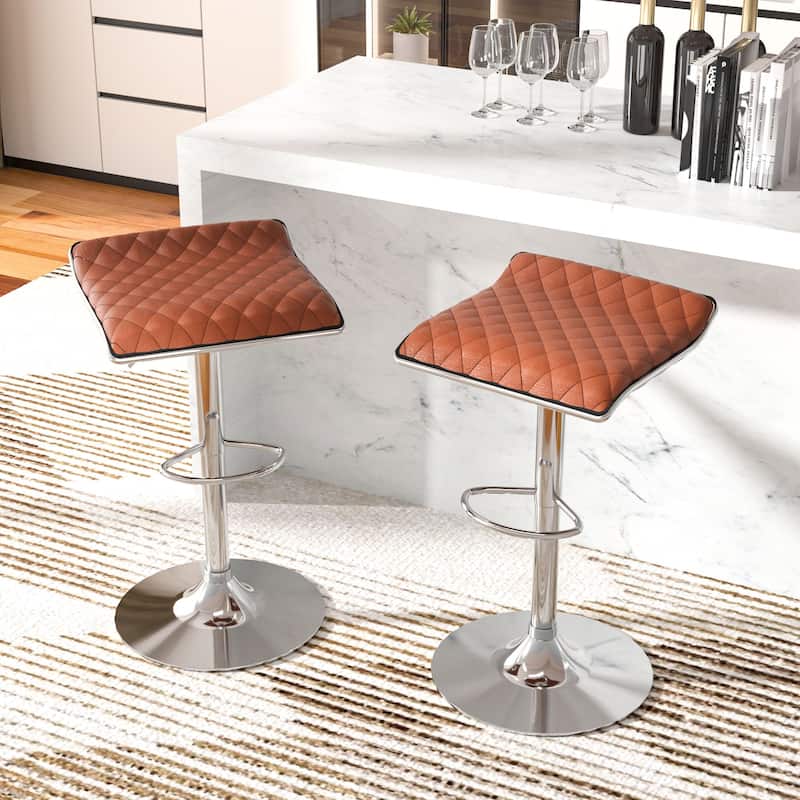 5-Pieces Console Table with Bar Stools Set, with 2 Outlet and 2 USB Ports, Dining Table Sets for Breakfast Nook