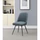 Option Navy Faux Leather