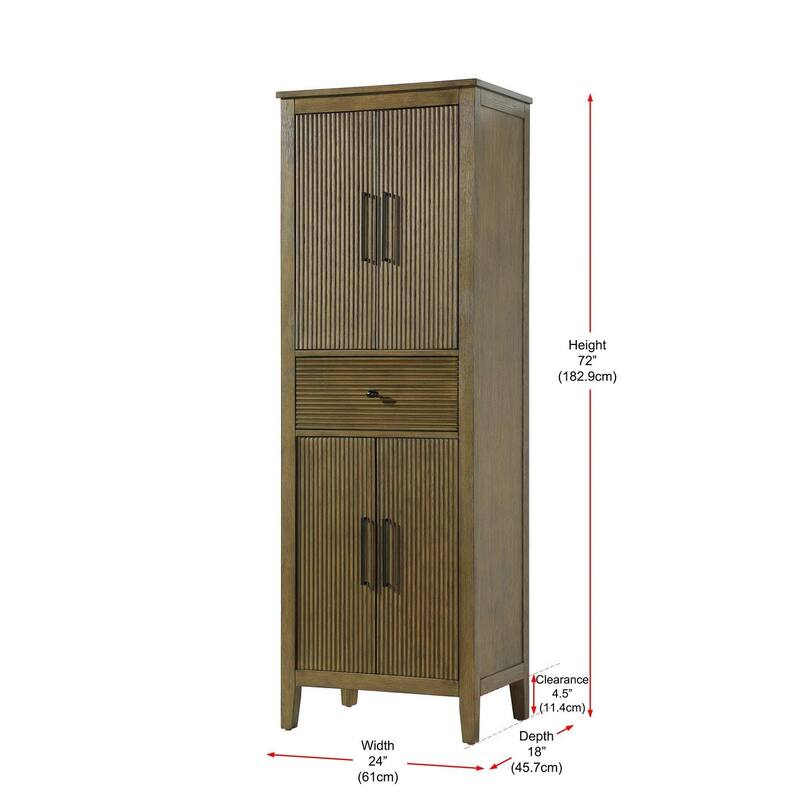 Kensington 16-28 Inch Bath Storage Cabinet