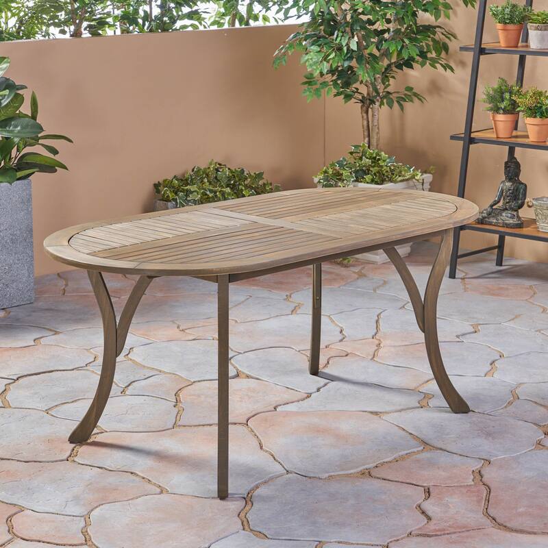 Acacia Wood 70" Dining table