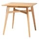 preview thumbnail 13 of 11, Leena Mid-Century Modern Finished Wood Counter Height Pub Table Natural Oak