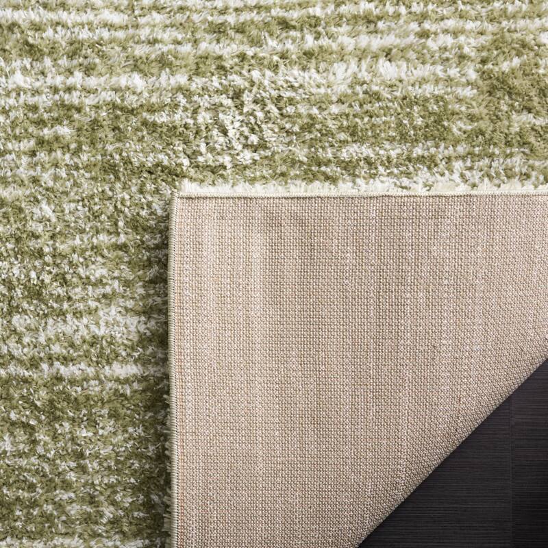 SAFAVIEH Tahoe Shag Yaprak Abstract 1.2-inch Thick Rug