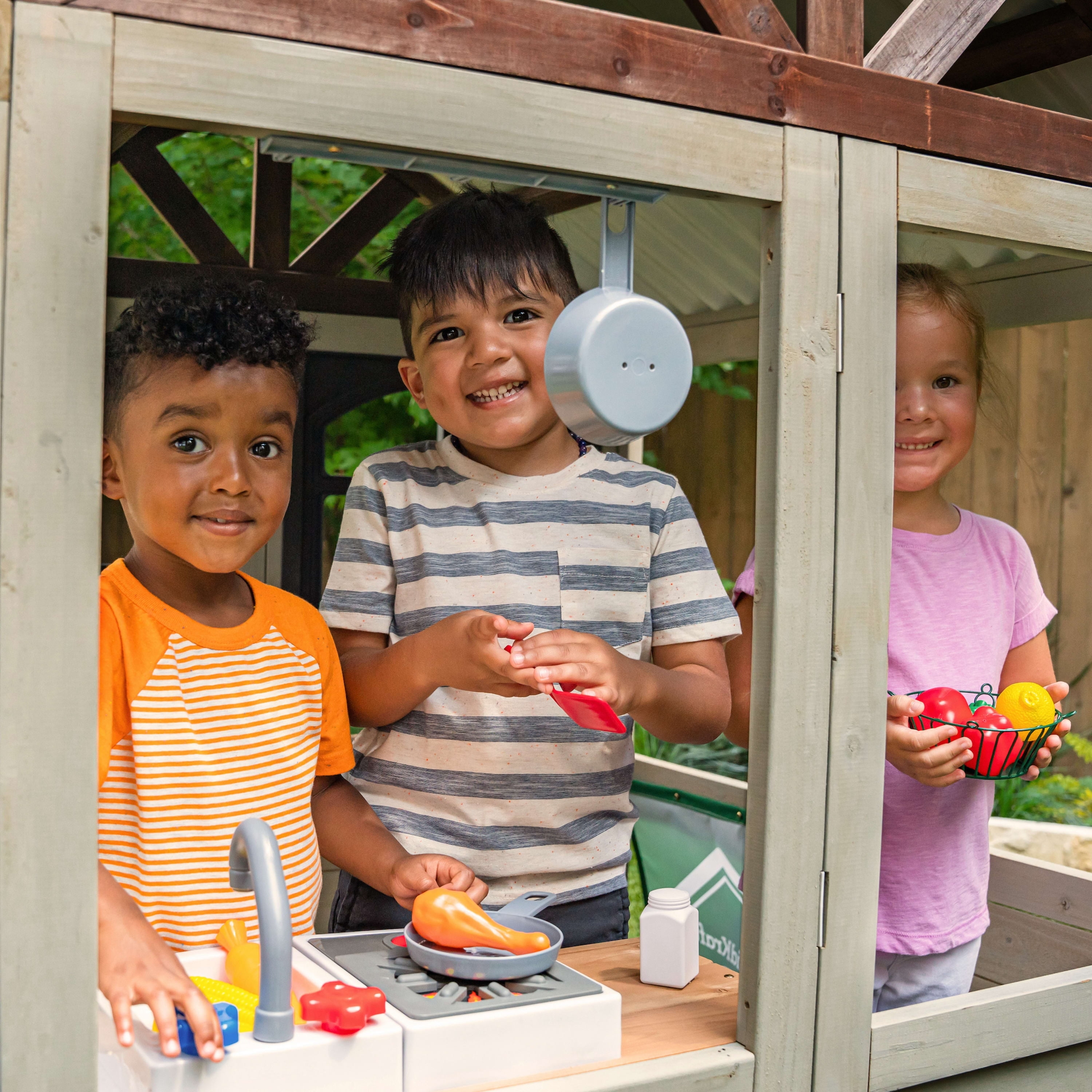 Stonewood outdoor playhouse outlet