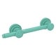 preview thumbnail 1 of 4, Allied Brass Pop-Out Closet Rod - The Versatile Solution for Temporary Storage Sea Foam Green