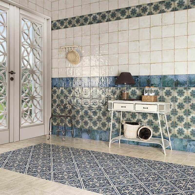 Merola Tile Livorno Decor Vechio 7-7/8" x 7-7/8" Ceramic Wall Tile