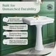 preview thumbnail 3 of 14, White Pedestal Sink Darbyshire Porcelain 34" Sink with 4" Centerset Faucet Holes and Overflow Renovators Supply
