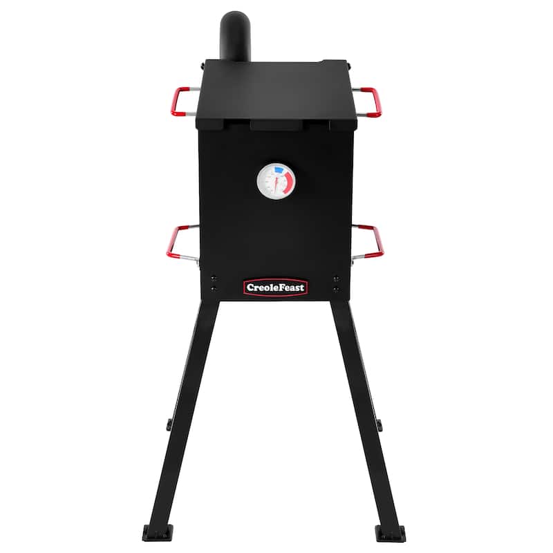 Creole Feast DF02B Outdoor Propane Deep Fryer, Black - Black