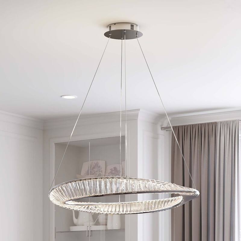 Stella 50W LED Pendant Satin Nickel - Satin Nickel - Satin Nickel