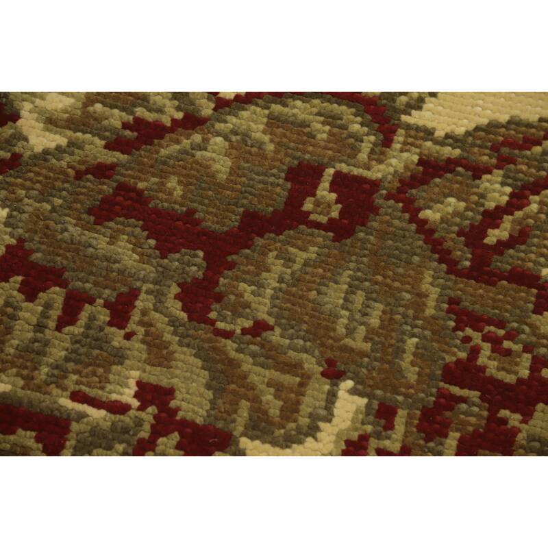 Floral Indian Area Rug 6x8 - 7' 10'' X 5' 7''