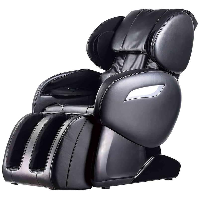 Pontious Modern Zero Gravity Massage Chair with Kneading Technique - Black