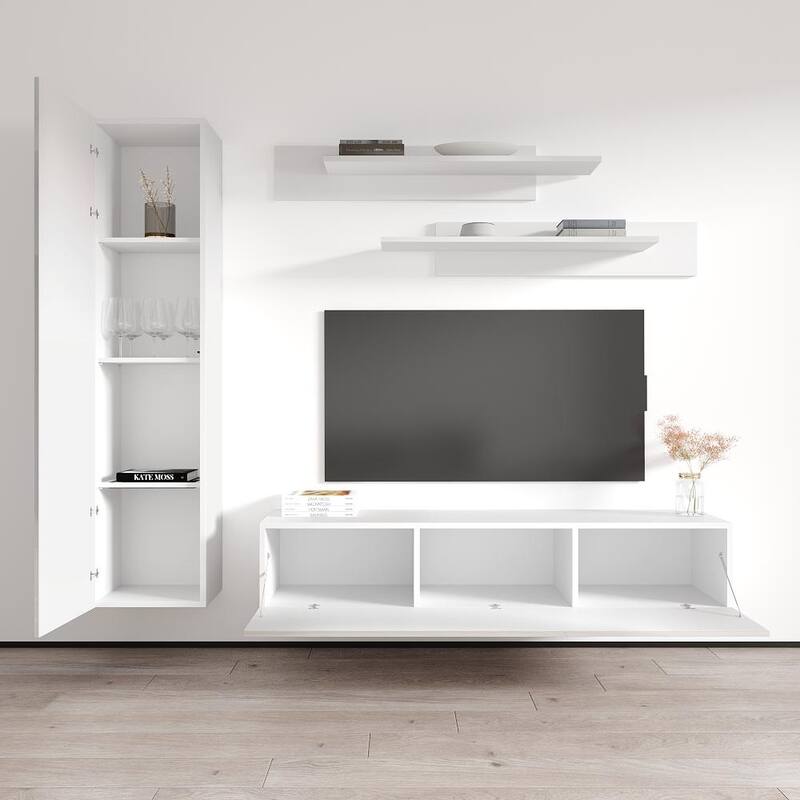Fly G1 30TV Wall Mounted Floating Modern Entertainment Center