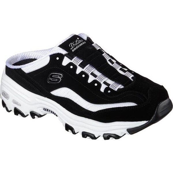 skechers black clogs