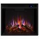 Lynette 56.26" Media Electric Fireplace Gray by Real Flame