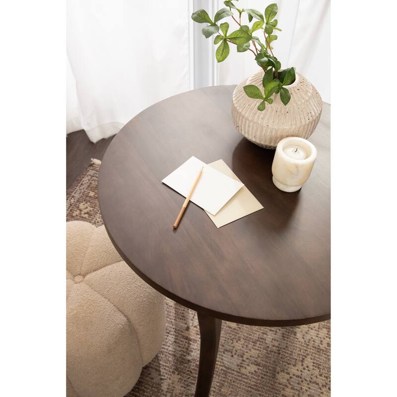 Kate and Laurel Mariona Round Entryway Table