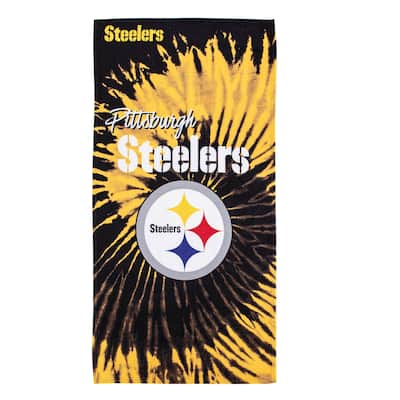 NFL 720 Steelers Pyschedlic Beach Towel - 30x60