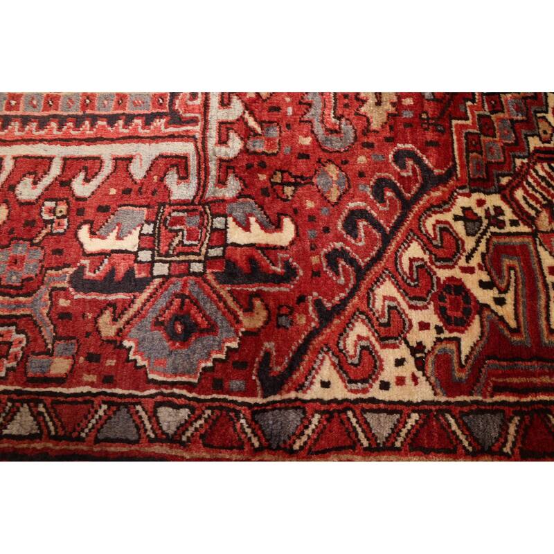ECARPETGALLERY Hand-knotted Sarabi Red Wool Rug - 9'11 x 12'7