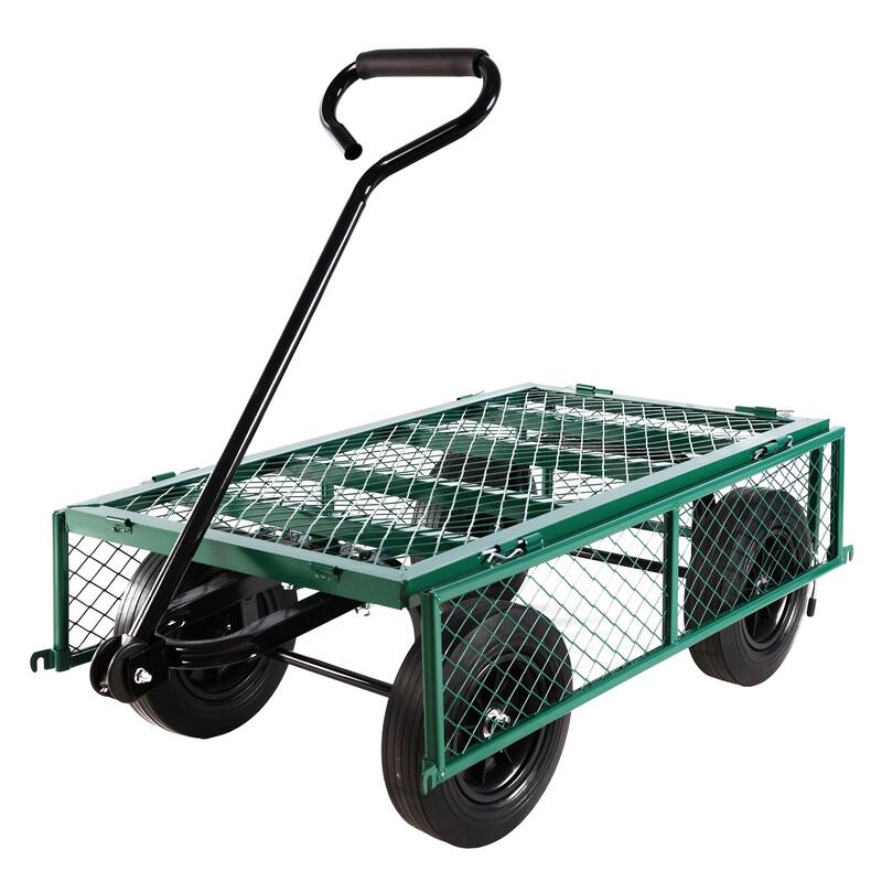 Solid wheels Tools cart Wagon Cart