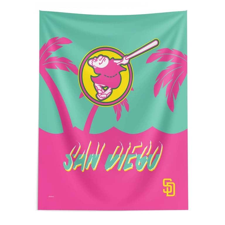 MLB City Connect Printed Wall Hanging - 50" x 60" - San Diego Padres