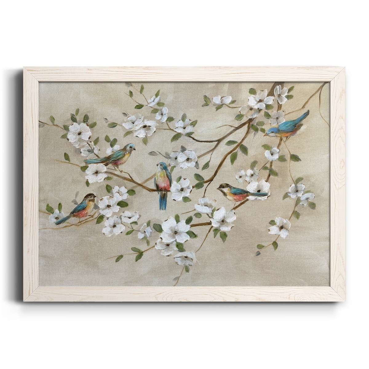 Birds of a Feather-Premium Framed Canvas - Ready to Hang - Multi-Color
