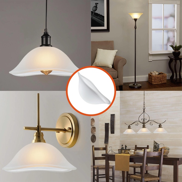 Torchiere glass shade shop replacement