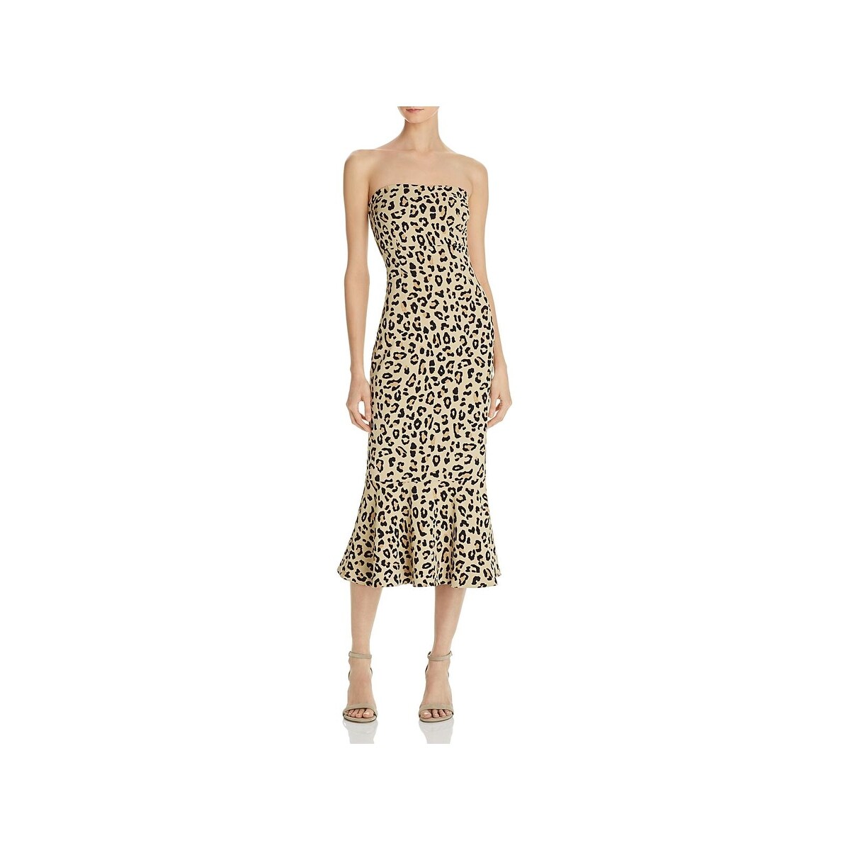 leopard mermaid dress