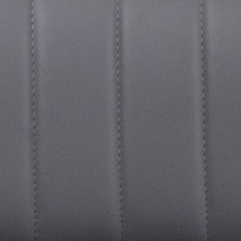 Contemporary Chrome Adjustable Bar Stool - 16.5"W x 19"D x 34.5" - 43"H