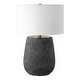preview thumbnail 4 of 5, Uttermost Americana Aged Black Table Lamp - 29'' H X 20'' W X 20'' D