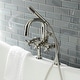 preview thumbnail 19 of 30, Concord Deck Mount Clawfoot Tub Faucet